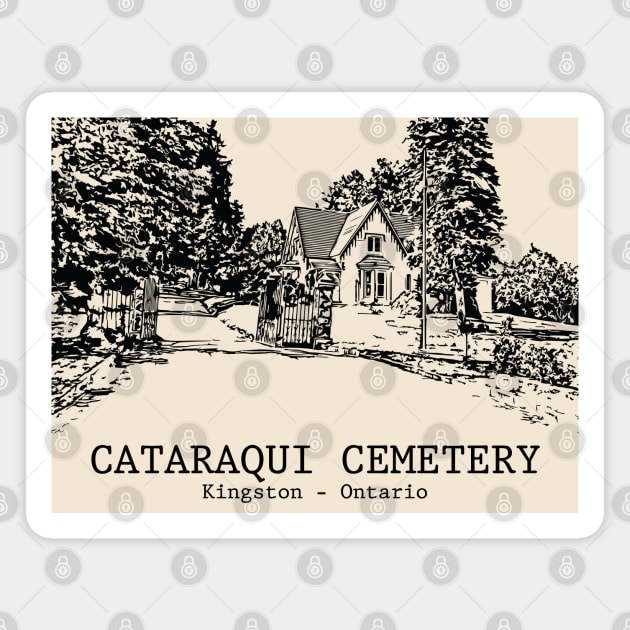 Cataraqui Cemetery - Kingston ON Magnet by Lakeric